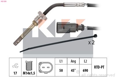 SENSOR ABGASTEMPERATUR