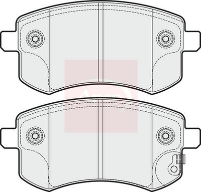 APEC Brake Pad Set, disc brake PAD1909