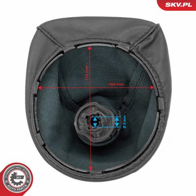 Hlavice řadicí páky ESEN SKV 63SKV525