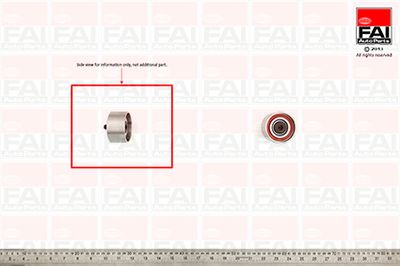 Паразитный / Ведущий ролик, зубчатый ремень FAI AutoParts T1164 для HYUNDAI ix35