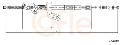 CABLU FRANA DE PARCARE COFLE 92171550