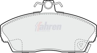 Fahren Brake Pad Set, disc brake FBP3011