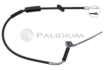 ASHUKI by Palidium PAL3-1067 Трос ручного тормоза  для MERCEDES-BENZ A-CLASS (W169) A 200 CDI (169.308, 169.008)