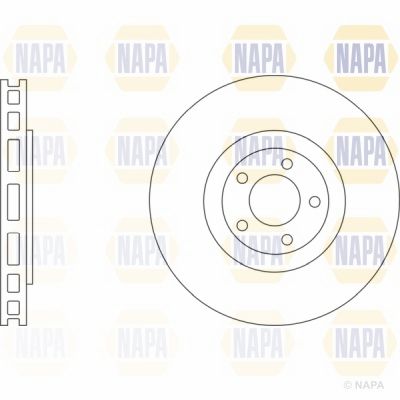 Brake Disc NAPA NBD5677