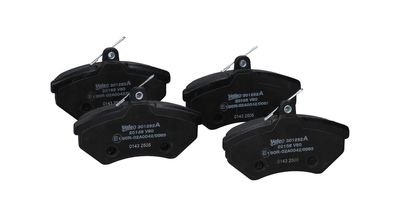 BREMSBELAGSATZ SCHEIBENBREMSE VALEO 301252A 25