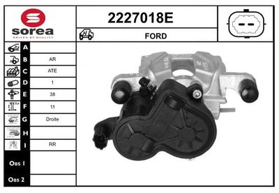BREMSSATTEL EAI 2227018E