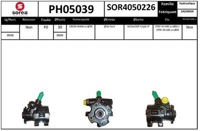 HYDRAULIKPUMPE LENKUNG SNRA PH05039