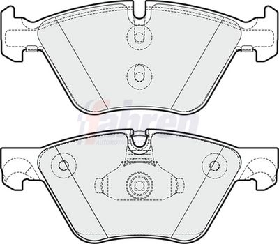 Fahren Brake Pad Set, disc brake FBP3349