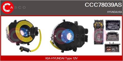 ARC SPIRALA AIRBAG CASCO CCC78039AS