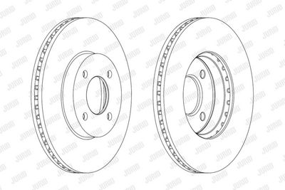 BREMSSCHEIBE JURID 562693JC 1