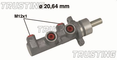 Главный тормозной цилиндр TRUSTING PF322 для ALFA ROMEO 156