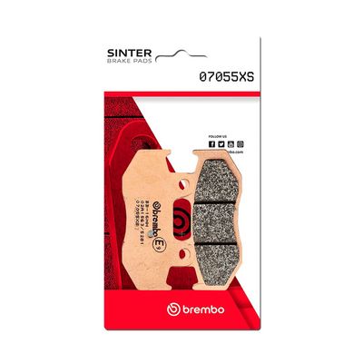Brake pads Achter, beoogd gebruik: scooters, materiaal: sinter-XS, 41,7/41,9x80,9x8,3mm