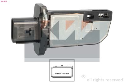Przepływomierz masowy powietrza KW 491408