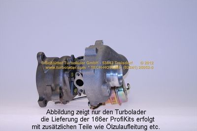LADER AUFLADUNG SCHLÜTTER TURBOLADER 16601100 2