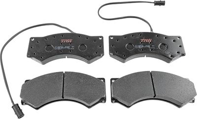 Remblokken set Voor WABCO F-Ö past: DAF 45, 55, F 1000, F 800  IVECO ZETA 8040.05.230-CT97 01.83-12.00
