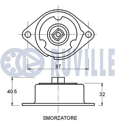 INTINZATOR CUREA CUREA DISTRIBUTIE RUVILLE 541102 1