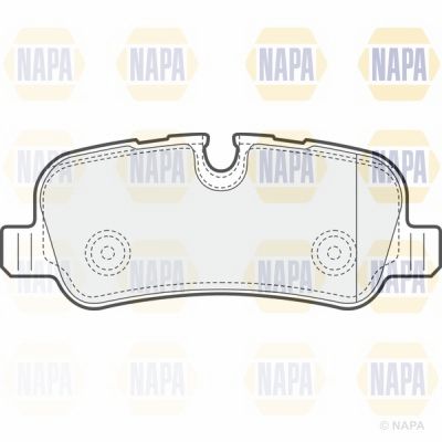 Brake Pad Set NAPA PBP7642