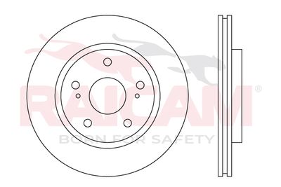 Тормозной диск RAICAM RD01523 для SUZUKI SWIFT