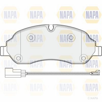 Brake Pad Set NAPA NBP1254