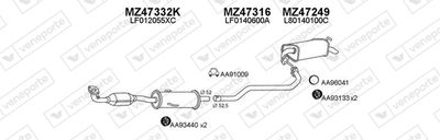 ABGASANLAGE VENEPORTE 470054