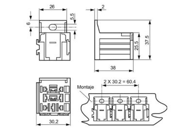 Relay Socket MRC 2