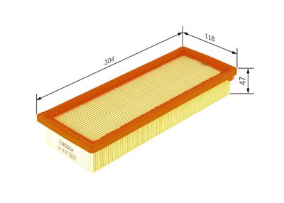BOSCH Luftfilter