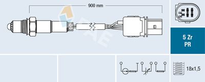 Lambda sonda FAE 75032