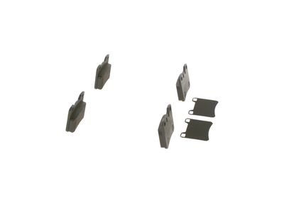 Remblokken set Voor , past: CITROEN AX, SAXO  PEUGEOT 106 I, 106 II 1.0-Electric 08.91-07.04