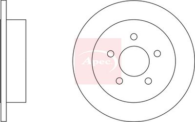 APEC Brake Disc DSK2637