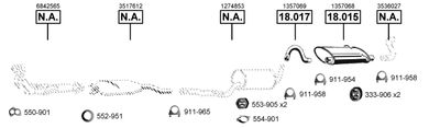 Изпускателна система ASMET VO185535