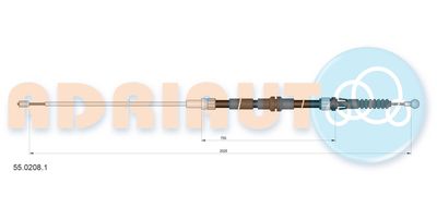 жило, ръчна спирачка ADRIAUTO