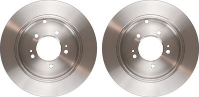 Brake disc Achter Links/Rechts past: CITROEN C-CROSSER, C-CROSSER ENTERPRISE  DODGE CALIBER  MITSUBISHI LANCER VIII, OUTLANDER I, OUTLANDER II  PEUGEOT 4007 1.8-3.0 05.03-
