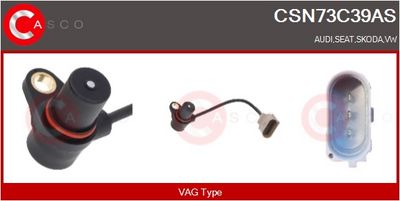 SENZOR IMPULSURI ARBORE COTIT CASCO CSN73C39AS