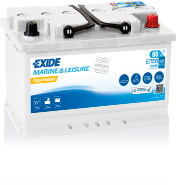 startovací baterie EXIDE ET550