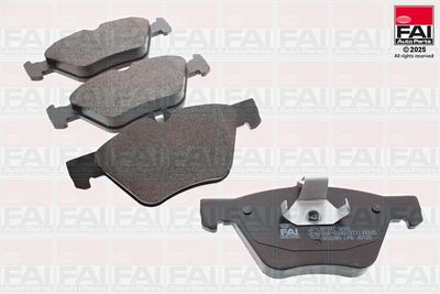Zestaw klocków hamulcowych, hamulce tarczowe FAI AUTOPARTS BP697