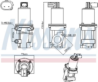 EGR Valve 98306