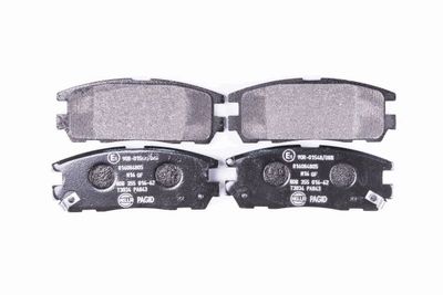 Комплект тормозных колодок, дисковый тормоз HELLA 8DB 355 016-621 для ISUZU RODEO