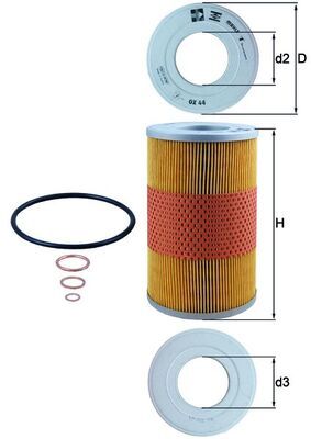 Oil Filter OX 44D