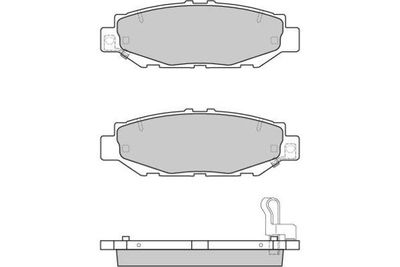 E.T.F. 12-0831 Тормозные колодки и сигнализаторы  для LEXUS GS (JZS147_) 300 (JZS147_)