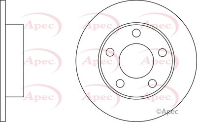 Brake Disc APEC DSK2052