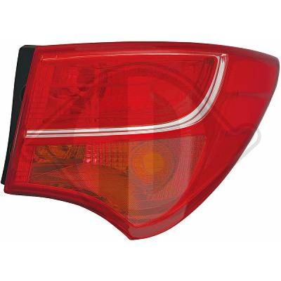 Задний фонарь DIEDERICHS 6872091 для HYUNDAI GRAND SANTA FE