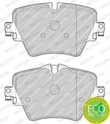 SET PLACUTE FRANA FRANA DISC FERODO FDB4689 2