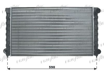 FRIGAIR 0110.3035 Радиатор охлаждения двигателя FRIGAIR для VW PASSAT B3/B4 Variant (3A5, 35I)