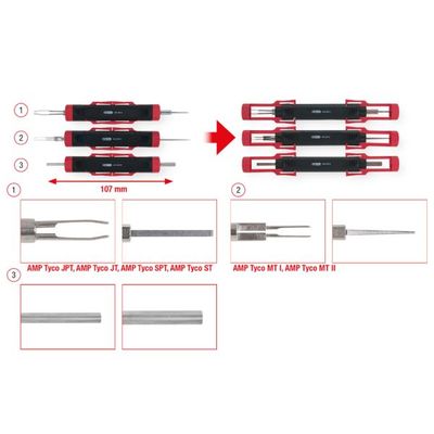 Vorschau Entriegelungswerkzeug, Flach-/Rundstecker