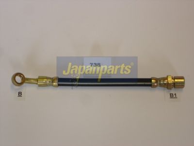 държач, спирачен маркуч JAPANPARTS TF-738