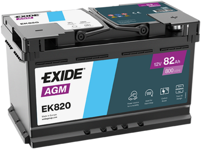 startovací baterie EXIDE EK820