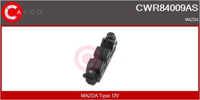 CASCO CWR84009AS Кнопка склопідйомника для MAZDA (Мазда)