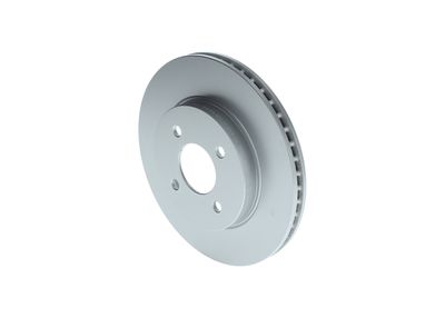 Brake disc Voor Links/Rechts past: ALFA ROMEO GIULIA  NISSAN ALMERA, MICRA C+C III, MICRA III, MICRA V, NOTE  RENAULT CLIO III, MEGANE II, MODUS 0.9-2.0 11.02-