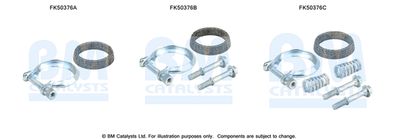 Zestaw montażowy, rura wydechowa BM CATALYSTS FK50376