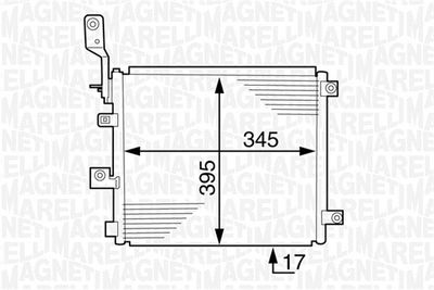 MAGNETI MARELLI Kondensatorius, oro kondicionierius